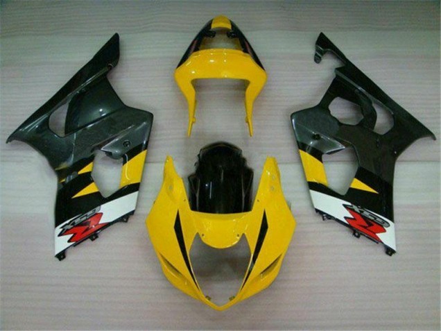 GSXR 1000 K3 2003-2004 Verkleidungen - Gelb Schwarz GSXR 1000 K3 2003-2004 Verkleidungen - Gelb Schwarz