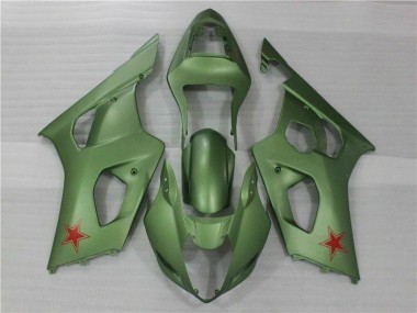 GSXR 1000 K3 2003-2004 Verkleidungen - Grün