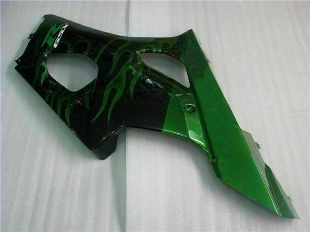 GSXR 1000 K3 2003-2004 Verkleidungen - Grün Schwarz GSXR 1000 K3 2003-2004 Verkleidungen - Grün Schwarz