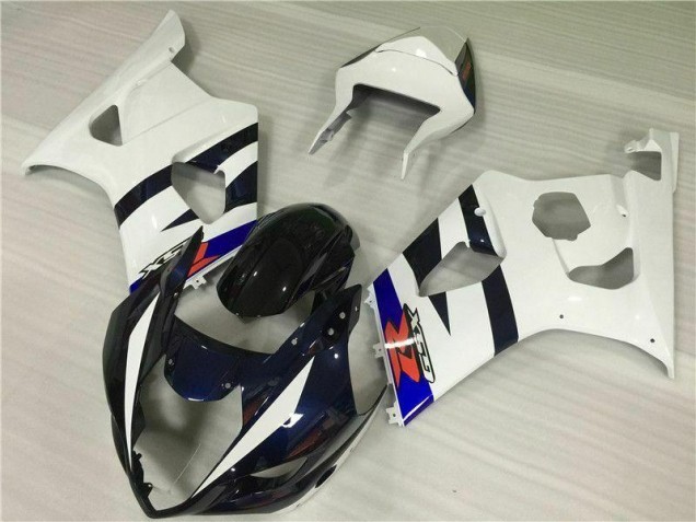 GSXR 1000 K3 2003-2004 Verkleidungen Komplett Sets - Weiß Schwarz GSXR 1000 K3 2003-2004 Verkleidungen Komplett Sets - Weiß Schwarz