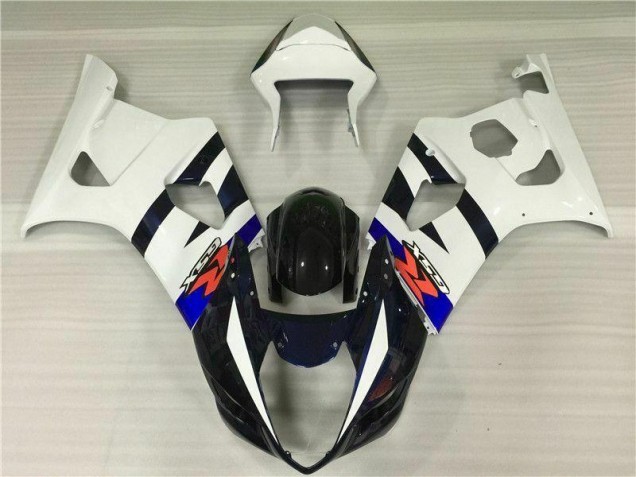 GSXR 1000 K3 2003-2004 Verkleidungen Komplett Sets - Weiß Schwarz GSXR 1000 K3 2003-2004 Verkleidungen Komplett Sets - Weiß Schwarz