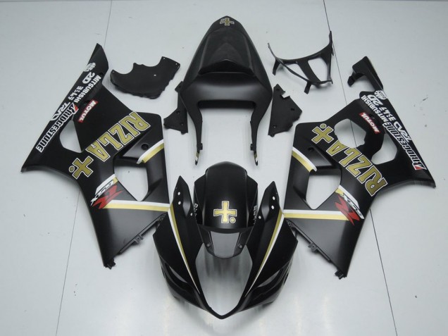 GSXR 1000 K3 2003-2004 Verkleidungen - Matt Schwarzer Rizla GSXR 1000 K3 2003-2004 Verkleidungen - Matt Schwarzer Rizla