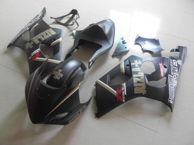 GSXR 1000 K3 2003-2004 Verkleidungen - Matt Schwarzer Rizla Renn