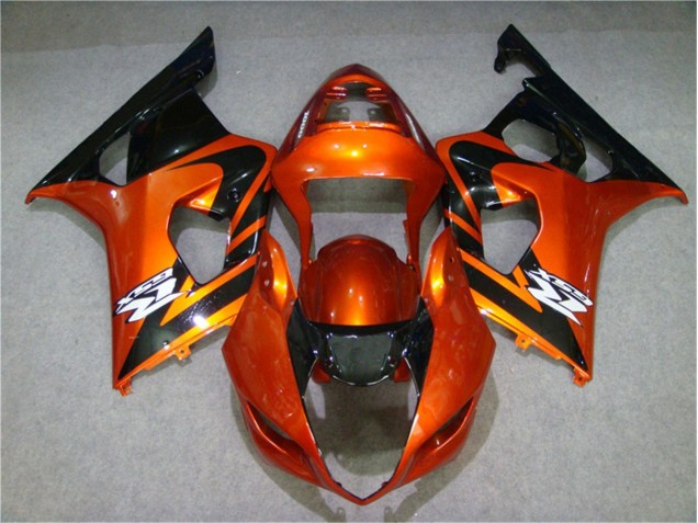 GSXR 1000 K3 2003-2004 Verkleidungen - Orange Schwarz GSXR 1000 K3 2003-2004 Verkleidungen - Orange Schwarz