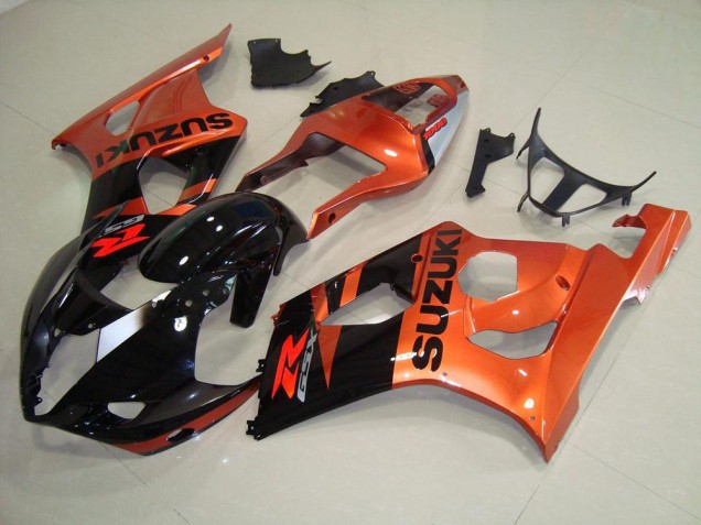 GSXR 1000 K3 2003-2004 Verkleidungen - Orange und Schwarz GSXR 1000 K3 2003-2004 Verkleidungen - Orange und Schwarz
