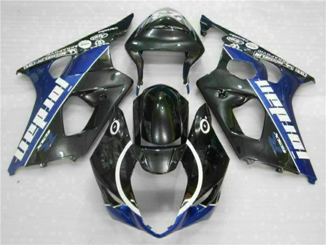 GSXR 1000 K3 2003-2004 Verkleidungen & Plastik - Schwarz Blau GSXR 1000 K3 2003-2004 Verkleidungen & Plastik - Schwarz Blau