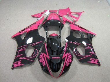 GSXR 1000 K3 2003-2004 Verkleidungen - Rosa Schwarz