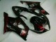 GSXR 1000 K3 2003-2004 Verkleidungen - Rot Flamme GSXR 1000 K3 2003-2004 Verkleidungen - Rot Flamme