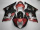 GSXR 1000 K3 2003-2004 Verkleidungen - Rot Schwarz GSXR 1000 K3 2003-2004 Verkleidungen - Rot Schwarz