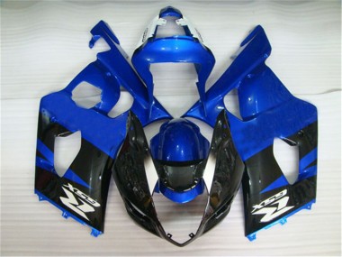 GSXR 1000 K3 2003-2004 Verkleidungen - Schwarz Blau