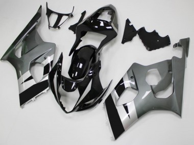 GSXR 1000 K3 2003-2004 Verkleidungen - Schwarz Grau
