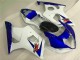 GSXR 1000 K3 2003-2004 Verkleidungen - Weiß Blau GSXR 1000 K3 2003-2004 Verkleidungen - Weiß Blau