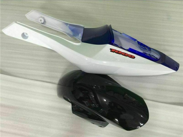 GSXR 1000 K3 2003-2004 Verkleidungen - Weiß Blau GSXR 1000 K3 2003-2004 Verkleidungen - Weiß Blau