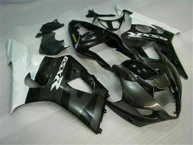 GSXR 1000 K3 2003-2004 Verkleidungen - Weiß Schwarz GSXR 1000 K3 2003-2004 Verkleidungen - Weiß Schwarz