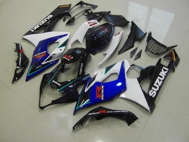 GSXR 1000 K5 2005-2006 Verkleidung - Blau Weiß GSXR 1000 K5 2005-2006 Verkleidung - Blau Weiß