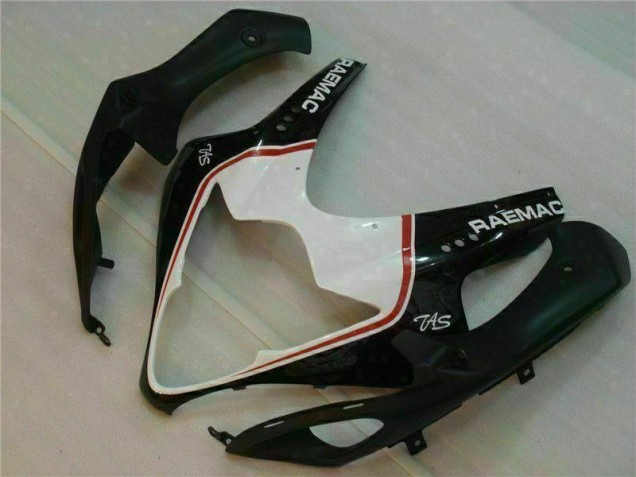 GSXR 1000 K5 2005-2006 Verkleidung - Weiß Schwarz GSXR 1000 K5 2005-2006 Verkleidung - Weiß Schwarz