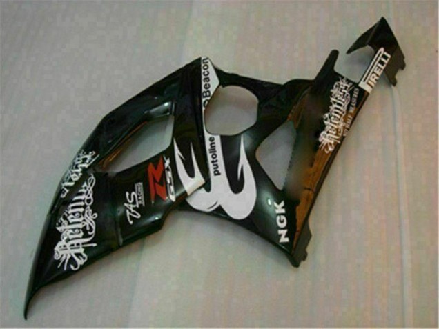 GSXR 1000 K5 2005-2006 Verkleidung - Weiß Schwarz GSXR 1000 K5 2005-2006 Verkleidung - Weiß Schwarz