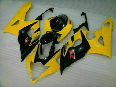 GSXR 1000 K5 2005-2006 Verkleidungen - Gelb Schwarz