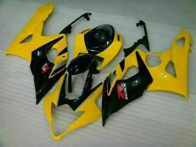 GSXR 1000 K5 2005-2006 Verkleidungen - Gelb Schwarz