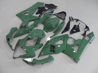GSXR 1000 K5 2005-2006 Verkleidungen - Glänzendes Armee Grün