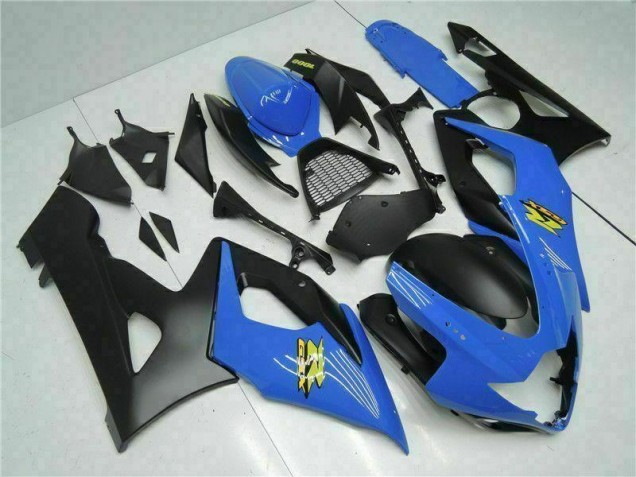 GSXR 1000 K5 2005-2006 Verkleidungen Komplett Sets - Blau Schwarz GSXR 1000 K5 2005-2006 Verkleidungen Komplett Sets - Blau Schwarz