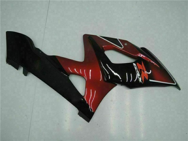 GSXR 1000 K5 2005-2006 Verkleidungen Komplett Sets - Rot Schwarz GSXR 1000 K5 2005-2006 Verkleidungen Komplett Sets - Rot Schwarz