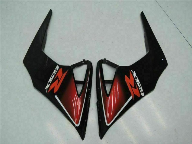 GSXR 1000 K5 2005-2006 Verkleidungen Komplett Sets - Rot Schwarz GSXR 1000 K5 2005-2006 Verkleidungen Komplett Sets - Rot Schwarz