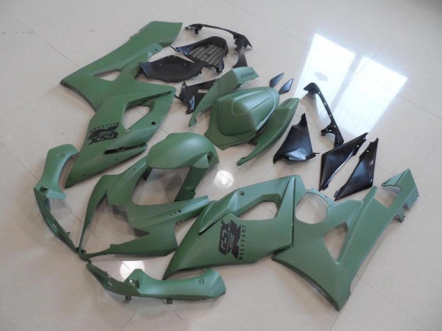 GSXR 1000 K5 2005-2006 Verkleidungen - Mattes Armee Grün GSXR 1000 K5 2005-2006 Verkleidungen - Mattes Armee Grün