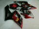 GSXR 1000 K5 2005-2006 Verkleidungen & Plastik - Rot Schwarz GSXR 1000 K5 2005-2006 Verkleidungen & Plastik - Rot Schwarz