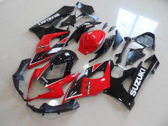 GSXR 1000 K5 2005-2006 Verkleidungen - Rot Schwarz OEM Stil GSXR 1000 K5 2005-2006 Verkleidungen - Rot Schwarz OEM Stil