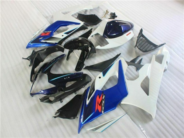 GSXR 1000 K5 2005-2006 Verkleidungen - Schwarz Blau Weiß GSXR 1000 K5 2005-2006 Verkleidungen - Schwarz Blau Weiß