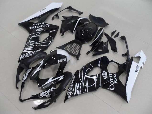 GSXR 1000 K5 2005-2006 Verkleidungen - Schwarz Corona GSXR 1000 K5 2005-2006 Verkleidungen - Schwarz Corona