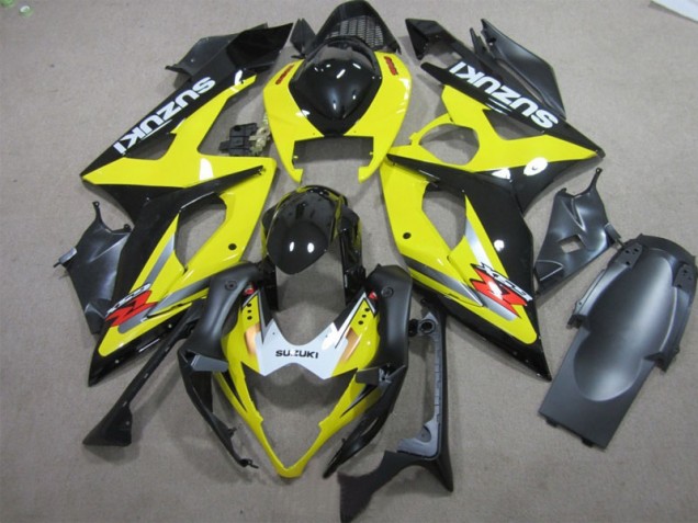 GSXR 1000 K5 2005-2006 Verkleidungen - Schwarz Gelb GSXR 1000 K5 2005-2006 Verkleidungen - Schwarz Gelb
