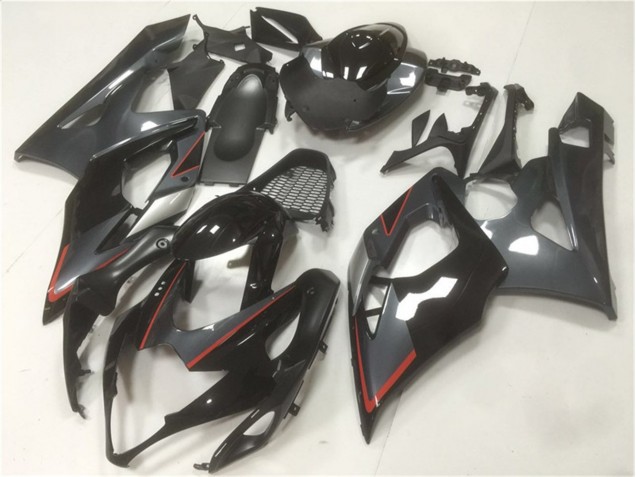 GSXR 1000 K5 2005-2006 Verkleidungen - Schwarz Grau GSXR 1000 K5 2005-2006 Verkleidungen - Schwarz Grau