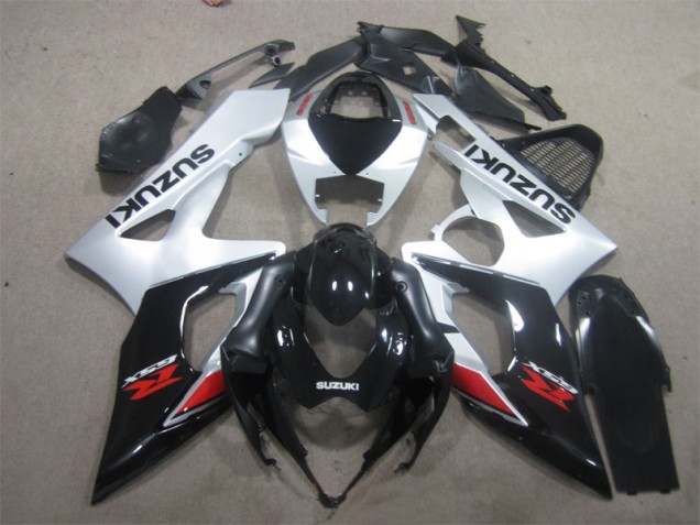 GSXR 1000 K5 2005-2006 Verkleidungen - Schwarz Weiß GSXR 1000 K5 2005-2006 Verkleidungen - Schwarz Weiß
