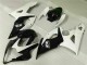 GSXR 1000 K5 2005-2006 Verkleidungen - Weiß Schwarz GSXR 1000 K5 2005-2006 Verkleidungen - Weiß Schwarz