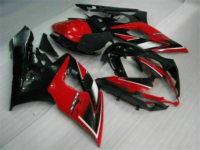 GSXR 1000 K5 2005-2006 VollVerkleidungen & Plastik - Rot Schwarz GSXR 1000 K5 2005-2006 VollVerkleidungen & Plastik - Rot Schwarz