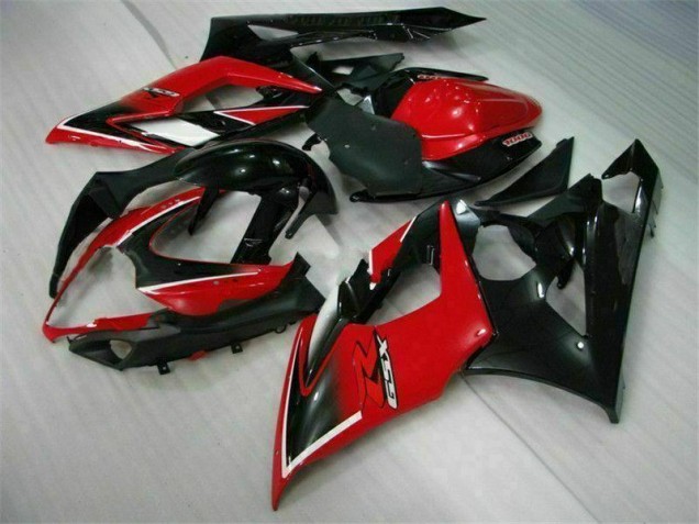 GSXR 1000 K5 2005-2006 VollVerkleidungen & Plastik - Rot Schwarz GSXR 1000 K5 2005-2006 VollVerkleidungen & Plastik - Rot Schwarz