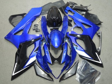 GSXR 1000 K5 2005-2006 Vollverkleidung - Blau Schwarz