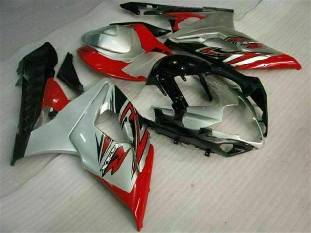 GSXR 1000 K5 2005-2006 Vollverkleidung - Rot Weiß GSXR 1000 K5 2005-2006 Vollverkleidung - Rot Weiß