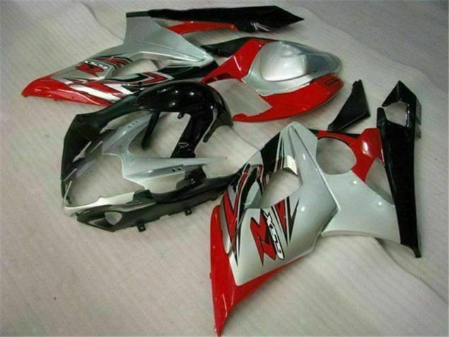 GSXR 1000 K5 2005-2006 Vollverkleidung - Rot Weiß GSXR 1000 K5 2005-2006 Vollverkleidung - Rot Weiß
