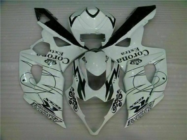 GSXR 1000 K5 2005-2006 Vollverkleidung - Weiß