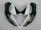 GSXR 1000 K5 2005-2006 Vollverkleidung - Weiß Schwarz GSXR 1000 K5 2005-2006 Vollverkleidung - Weiß Schwarz