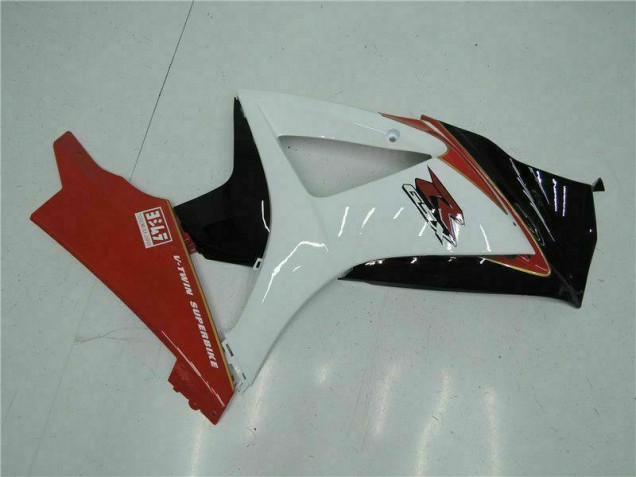 GSXR 1000 K7 2007-2008 Verkleidung - Rot Weiß GSXR 1000 K7 2007-2008 Verkleidung - Rot Weiß