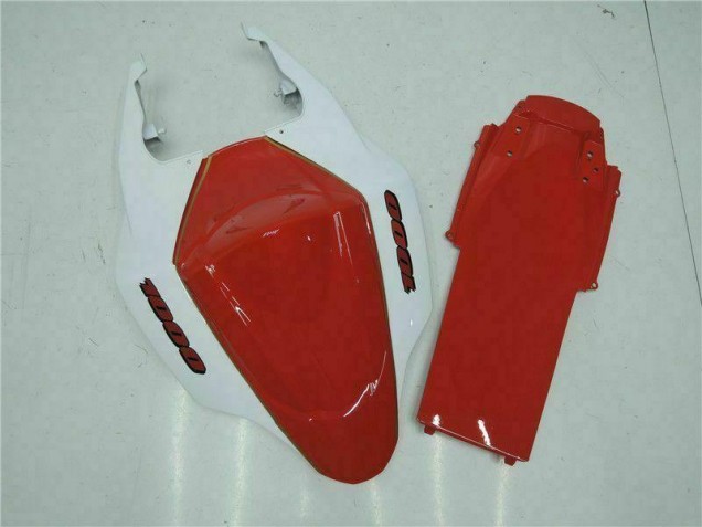 GSXR 1000 K7 2007-2008 Verkleidung - Rot Weiß GSXR 1000 K7 2007-2008 Verkleidung - Rot Weiß