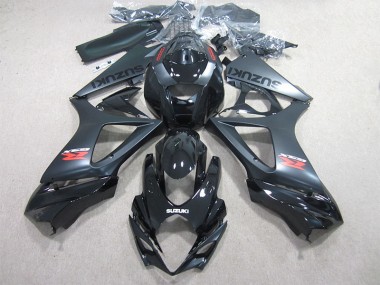 GSXR 1000 K7 2007-2008 Verkleidung - Schwarz