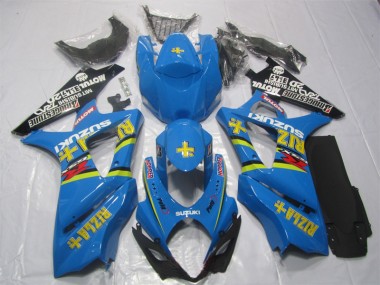 GSXR 1000 K7 2007-2008 Verkleidungen - Blau Rizla