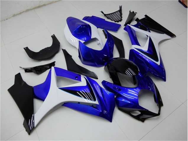 GSXR 1000 K7 2007-2008 Verkleidungen - Blau Weiß Schwarz GSXR 1000 K7 2007-2008 Verkleidungen - Blau Weiß Schwarz