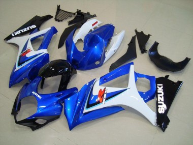 GSXR 1000 K7 2007-2008 Verkleidungen - Blaur OEM Stil