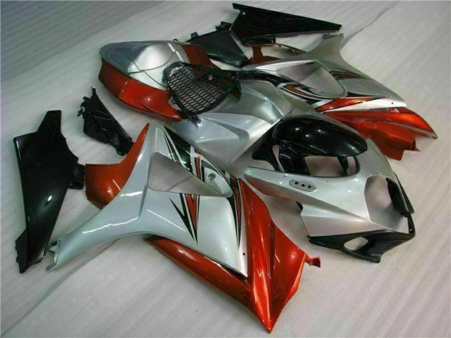 GSXR 1000 K7 2007-2008 Verkleidungen - Braun Silber GSXR 1000 K7 2007-2008 Verkleidungen - Braun Silber